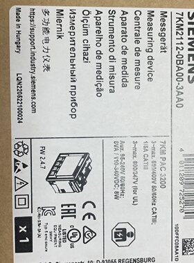 议价PAC3200多功能电表7KM2112-0BA00-3AA0
