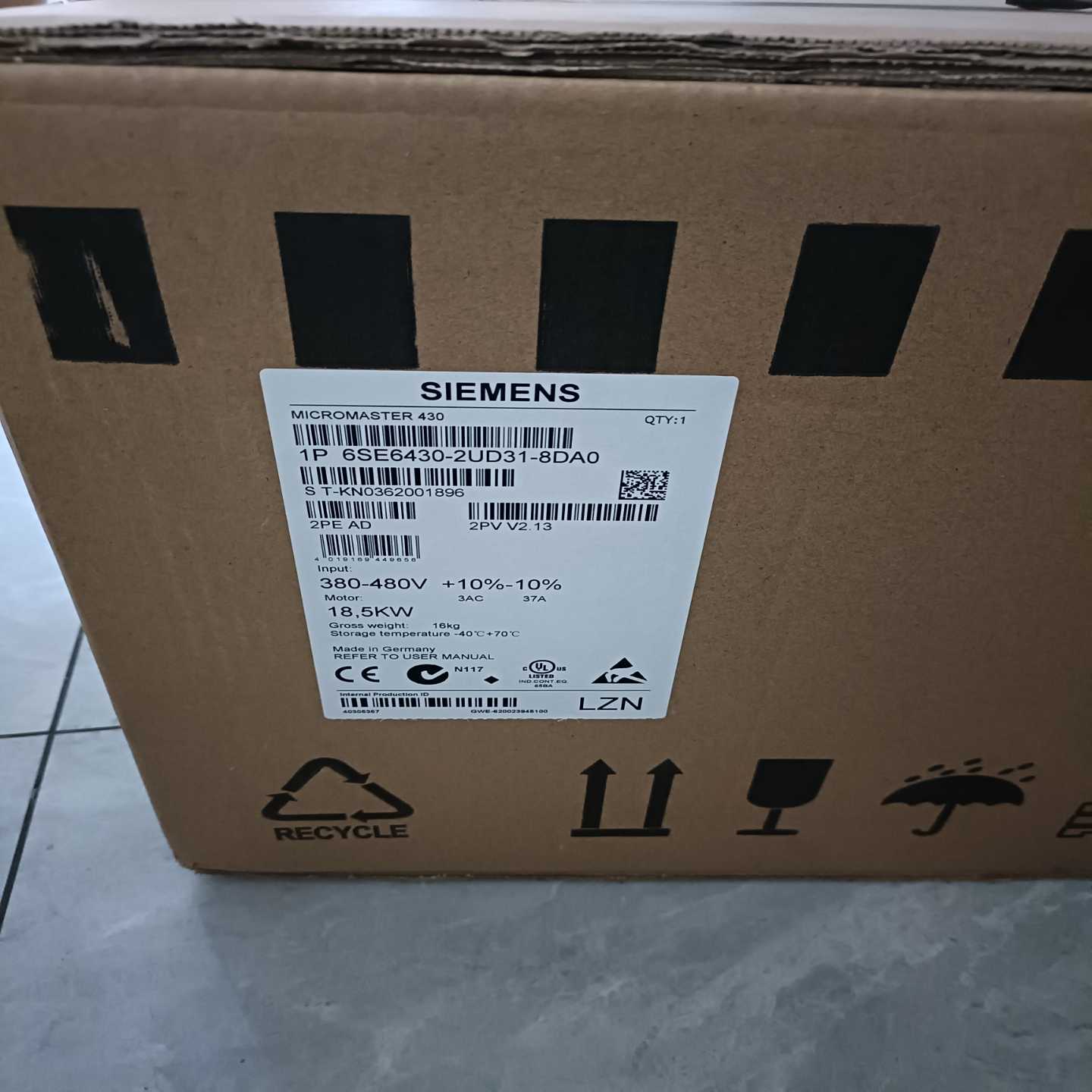 【议价】6SE6430-2UD31-8DA0变频器6SE643适用