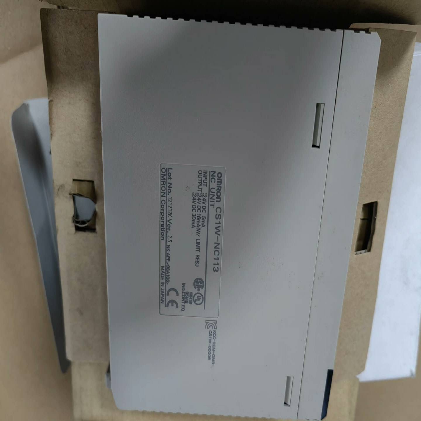 【议价】PLc模块CS1W-NC113开封适用