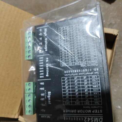 询价-DM542步进电机驱动器支持20V50V两相步进电