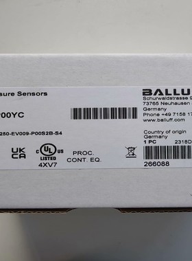 巴鲁夫BSP00YC压力传感器一个，2380(亚飞商行）