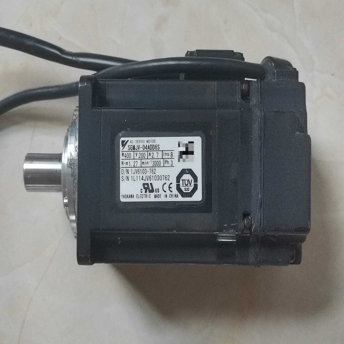 咨询-安川5系SGMJV-04ADD6S400W电机