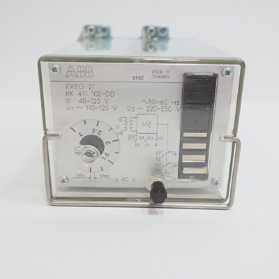AbbRXEG21RK411102DD电压继电器220250vDC40120vac