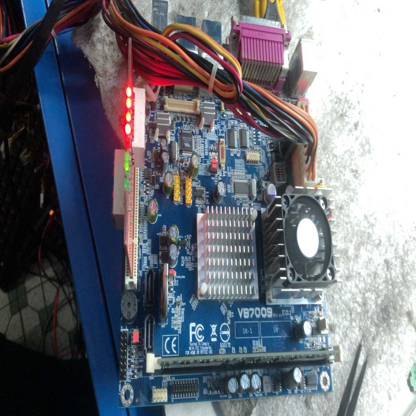 威盛 VB7009嵌入式双千兆网口  双核 DDR3工控 M~询价