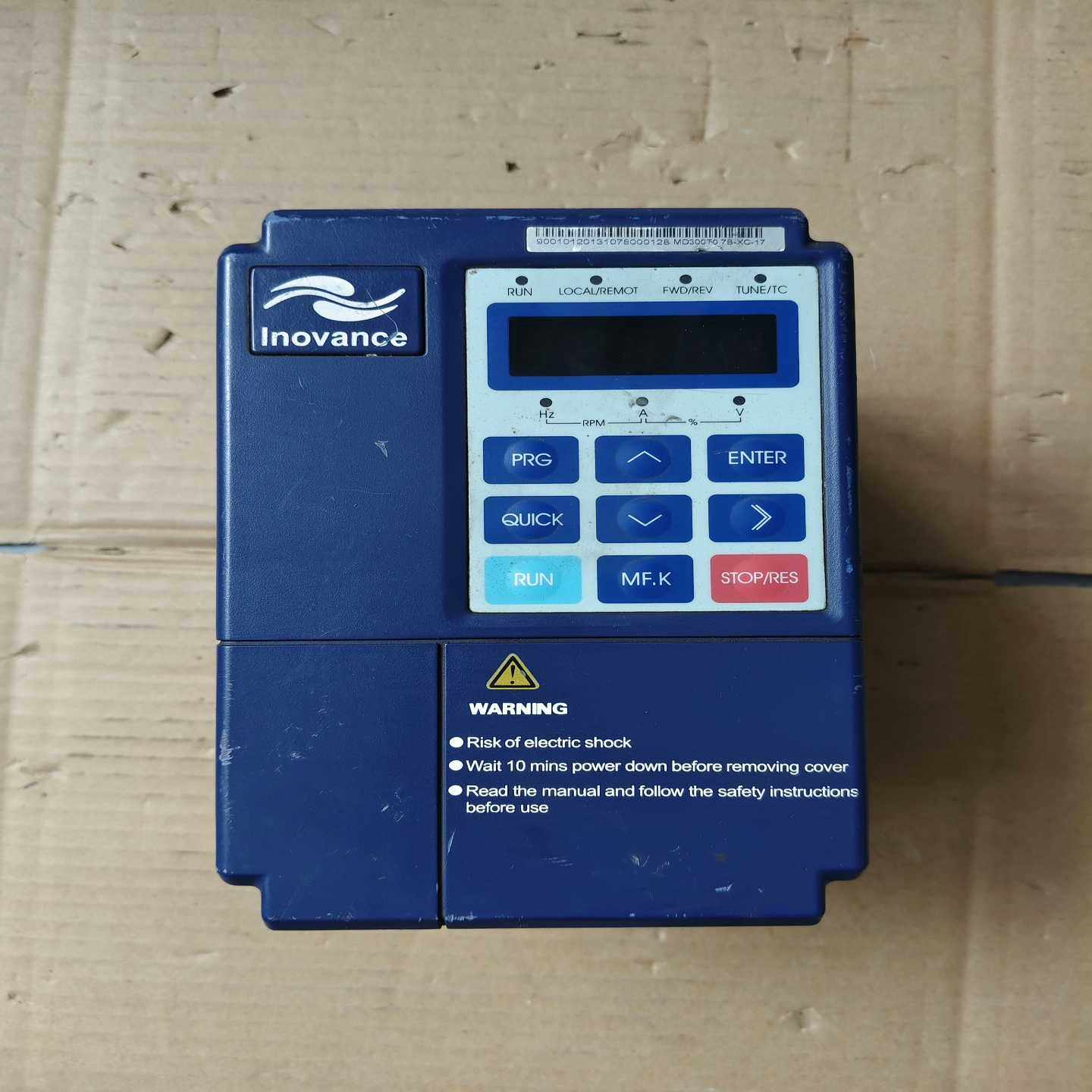 咨询-汇川0.75千瓦MD300T0.7B-XC-17