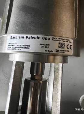 【请询价】意大利Bardiani Valvole BBZQ型阀门DN