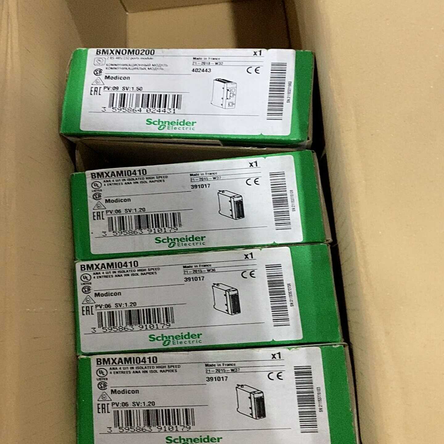 施耐德BMXAMI0800、BMXAMI0810全新原装~议价