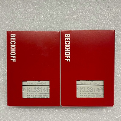 议价Kl3314 Beckhoff Expansion Module Br New  Unused Not The