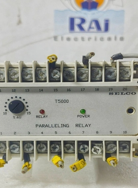 SELCOT5000-04PARALLELING继电器480VAC自动封闭T500004免
