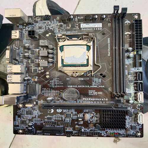 【议价】CF-G8-HD主板带挡板CPU:G1840