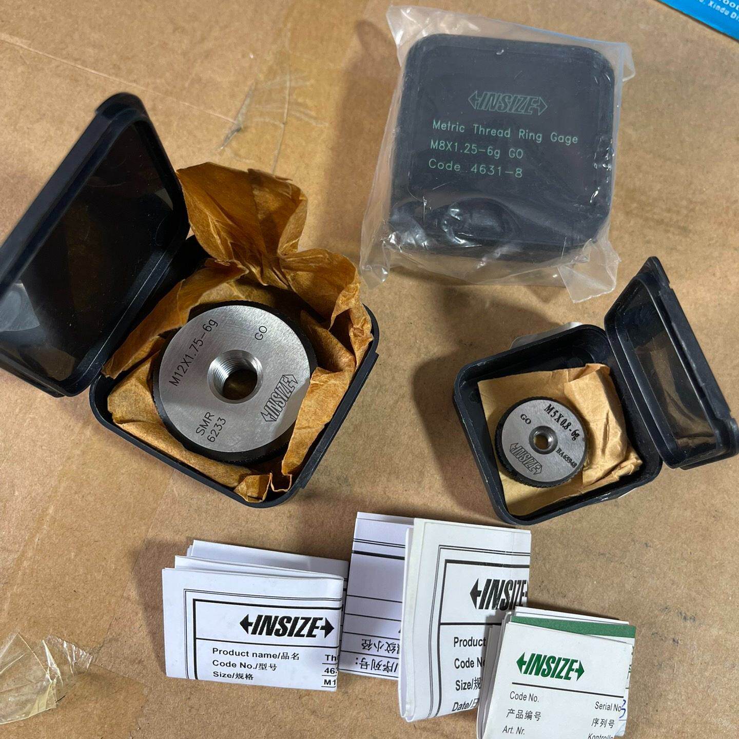 全新英示INSIZE环规4631系列 M12x1.75、议价
