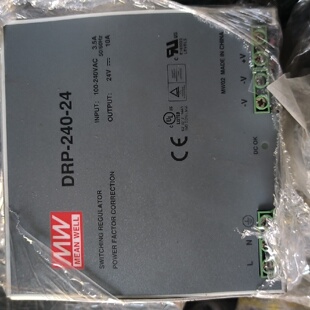 寻明纬DRP24024开关电源输入100240VAC