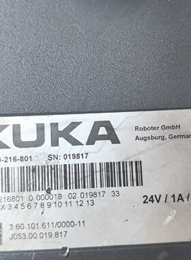 库卡KUKA示教器型号00216801德国原装正品-询