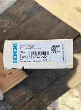 交流接触器3RT1026-3AK60、线圈电压110伏询价