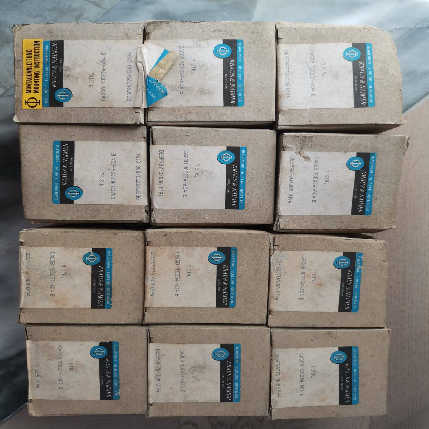 售前询价议价奥地利蓝KRAUS＆NAlMER转换开关CA20B 1CE2