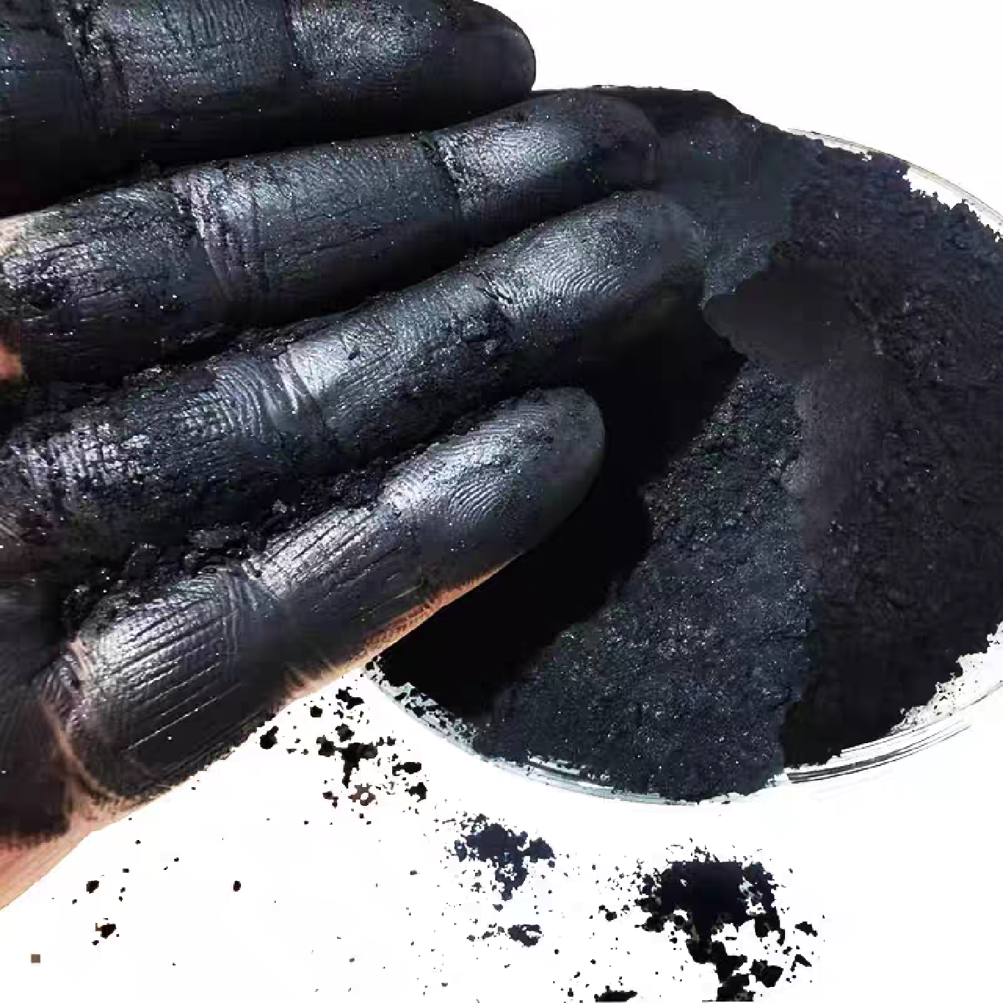 黑色珠光纯黑闪光粉炭黑银黑光泽云母粉珠光颜料调色粉美缝亮甲片,工业油品/胶粘/化学/实验室用品,珠光粉,淘宝优惠券,粉丝福利购,淘宝优惠卷