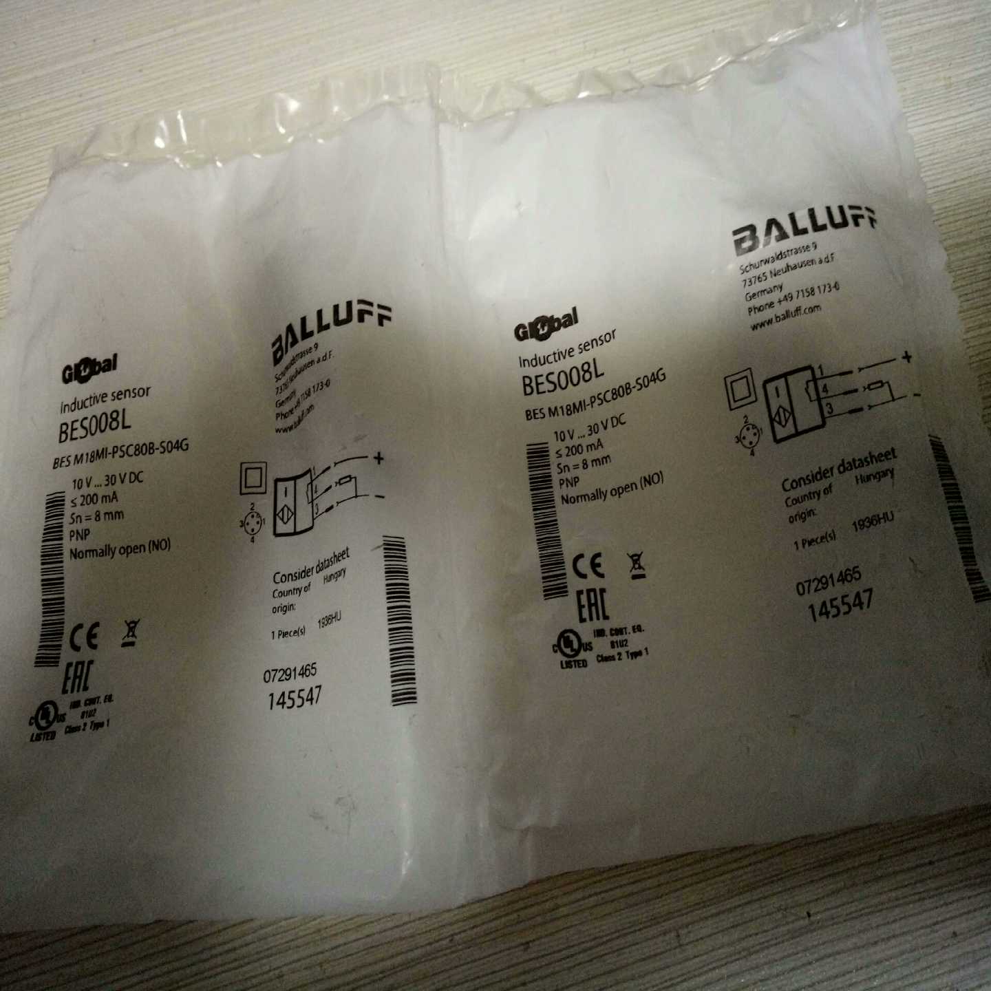 BESM18MI-PSC80B-S04GBES008L巴