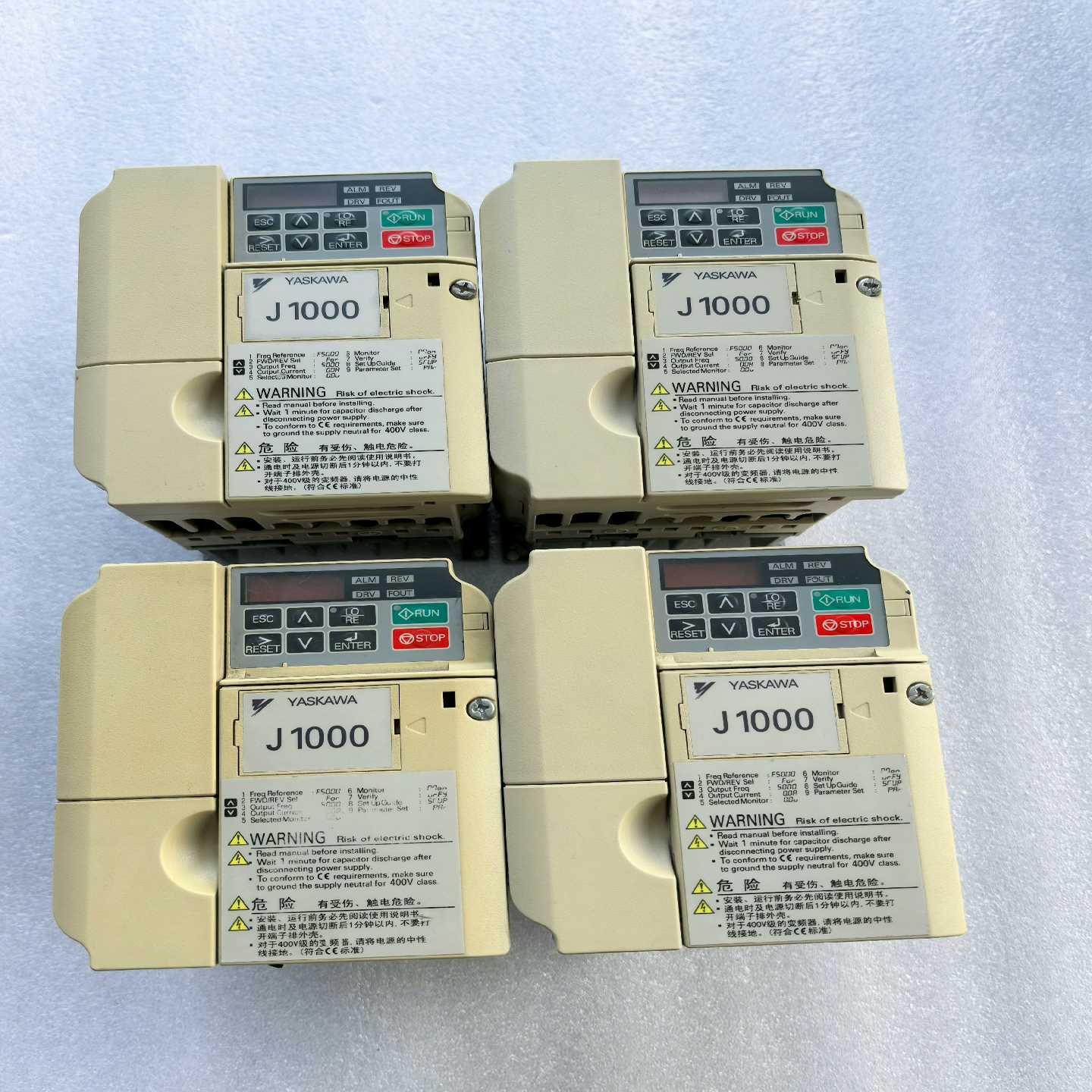 【议价】J1000安川CIMR-JBBA0006BAA变频器适用