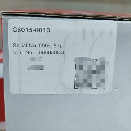 【询价】C6015-0010，BECKHOFF/倍福，控制器，