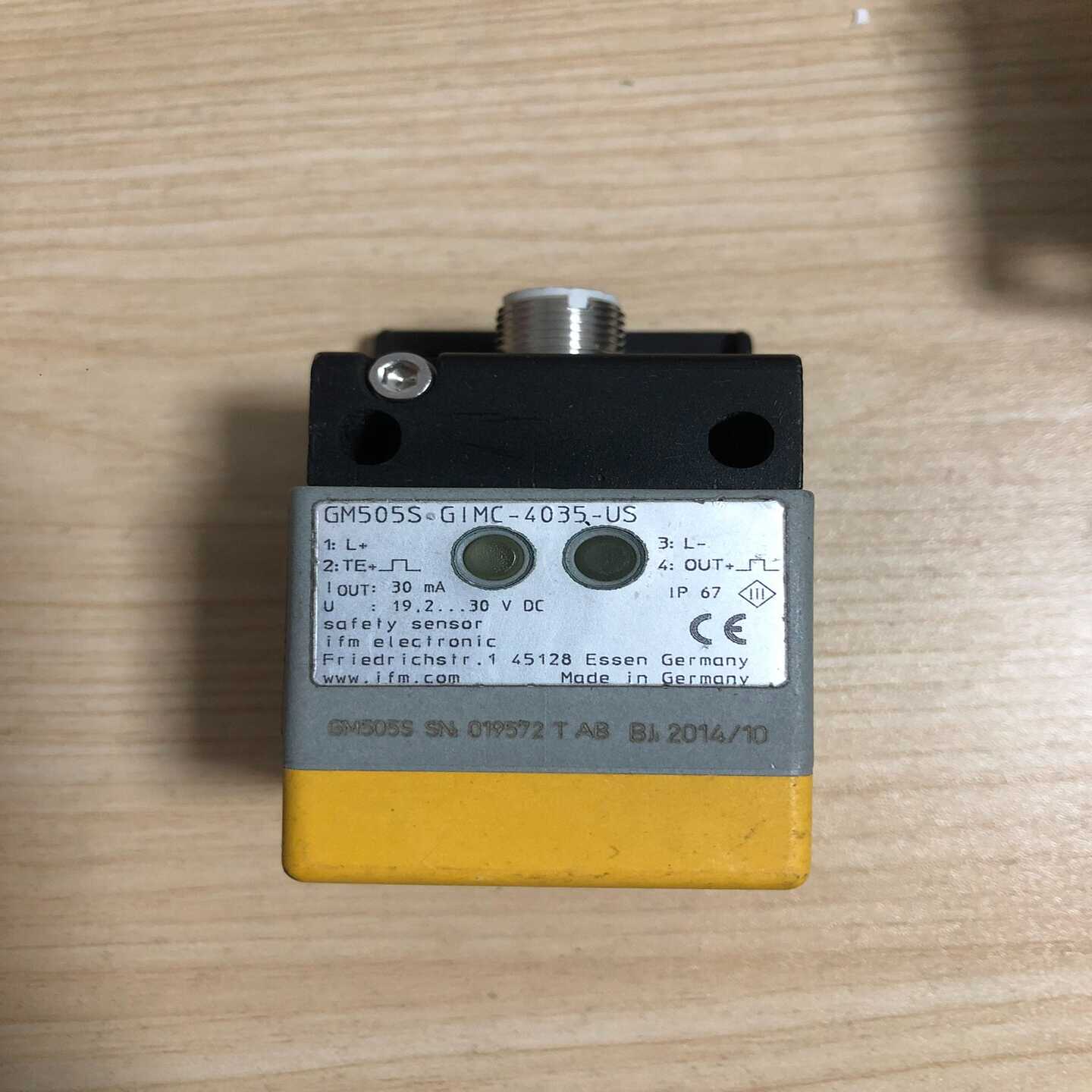 IFMGM505S易福门电感式安全传感器GIMC-4适用