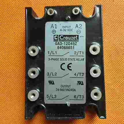 咨询-Crouzet高诺斯三相固态继电器GA3-12D45Z8