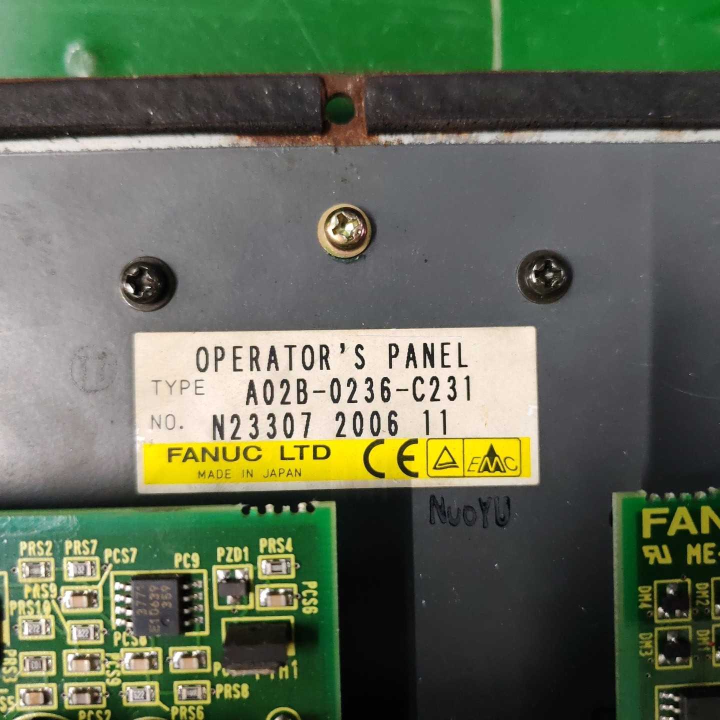 FANUC操作面板A02B-0236-C231--议价商品