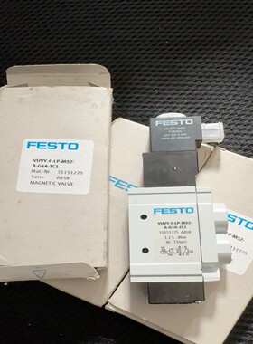 咨询-费斯托FESTO电磁阀VUVY-F-LP-M52-A-G14