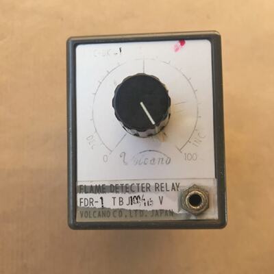 VOLCANO FDR1TBJ FLAME DETECTOR RELAY MFCBKJ FDR1TBJ 100115V