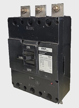 富士电气SA403H富士亲笔签名断路器3P300AAC660VDC250V*缺少硬件