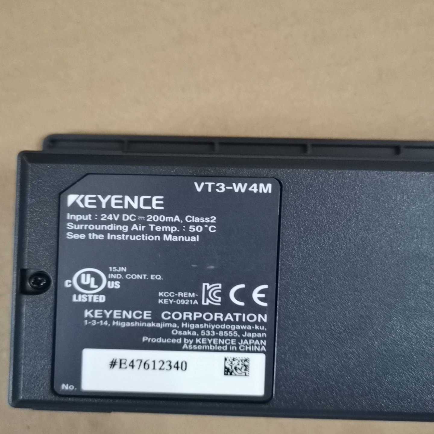 KEYENCE基恩士触摸屏VT3-W4G传感器触摸屏[浩蓉商户]