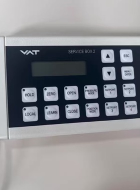 VAT阀门控制器SERVICEBOX2型号601BS议价