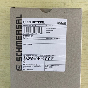 寻德国施迈赛SCHMERSAL安全继电器SRB301LC24