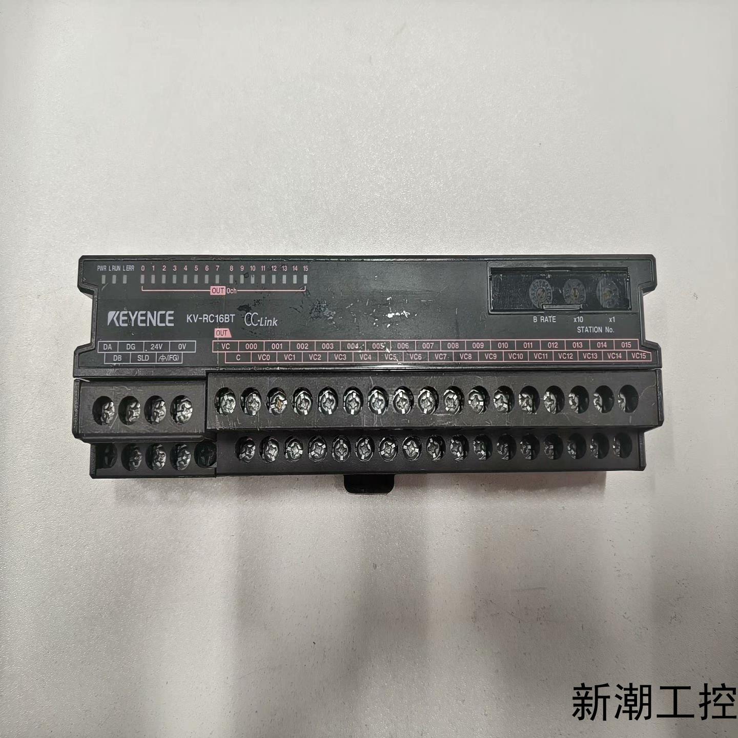 基恩士KV-RC16BT控制器模块原机拆卸几乎全新功能议价商品