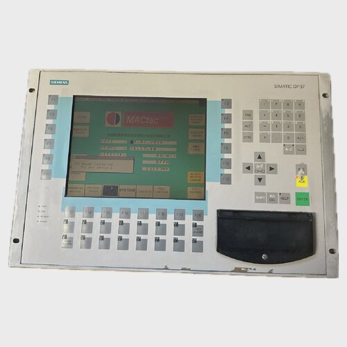 GJ307 Simatic OP37 Siemens 6AV3 6371LL000AX0 Keypad beschdig