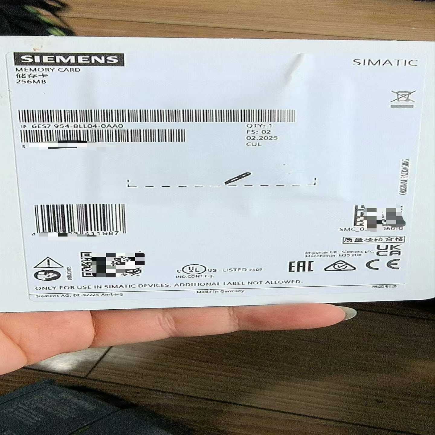 6ES7954-8LL04-0AA0顺丰，联系询价