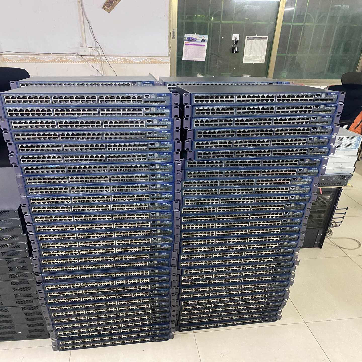 华三H3C LS-S3100-52P 48口百兆电口4个千兆~议价