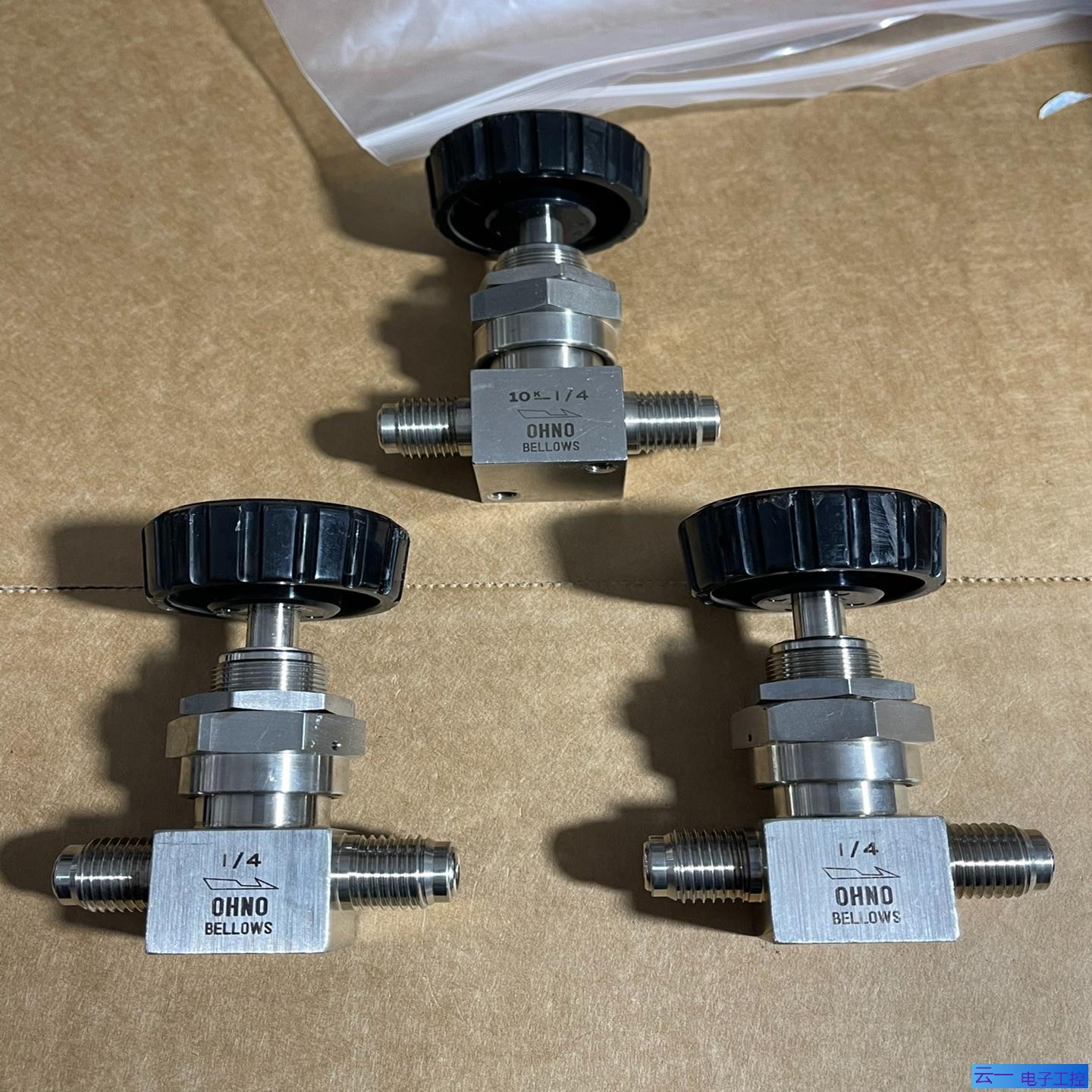 日本OHNO手动针阀14VCR接口  数量3 ；议价