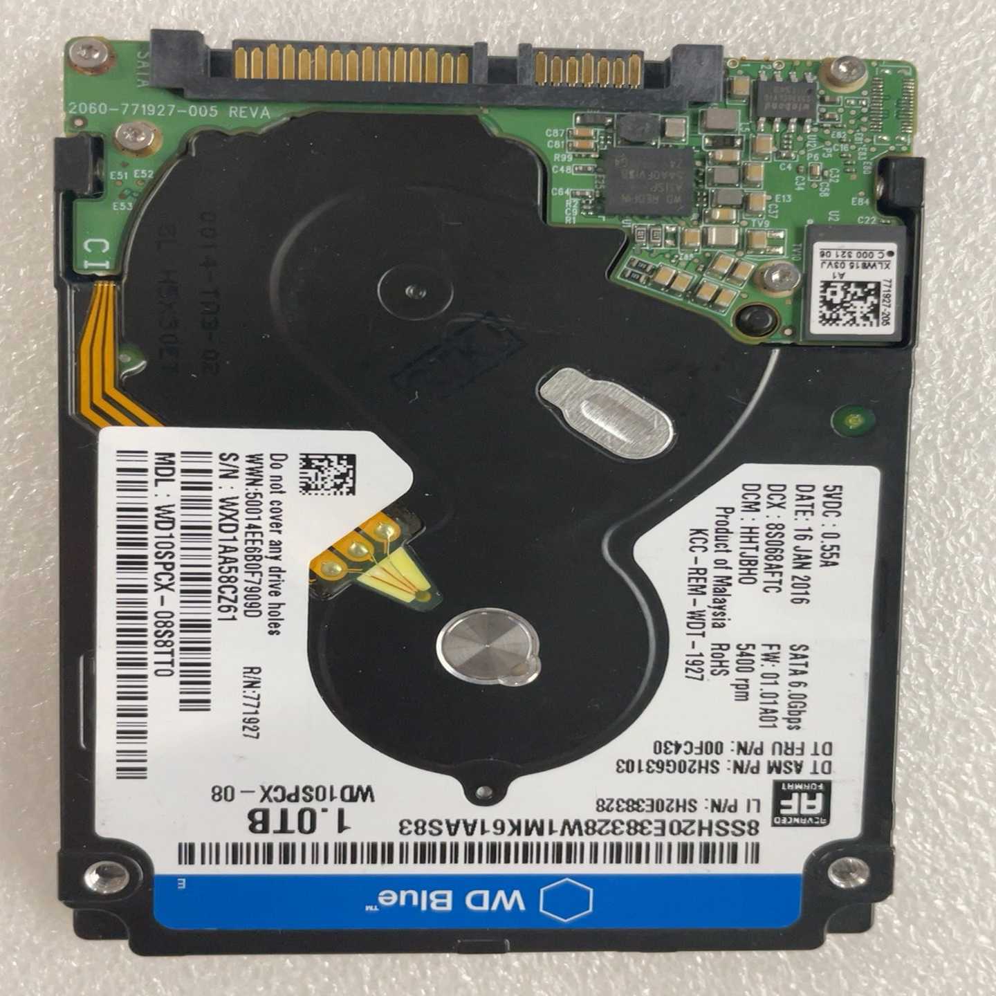 询价WD10SPCX-08S8TT0全好盘