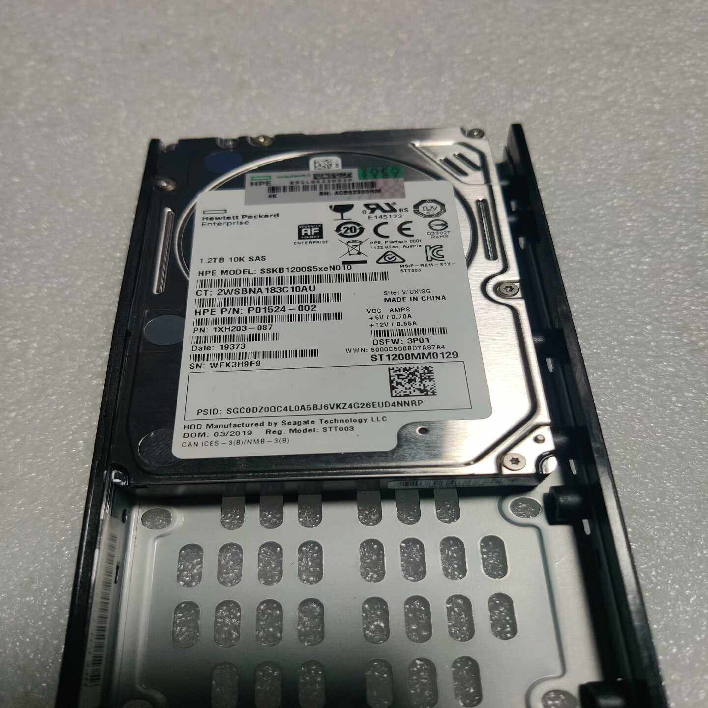 HP3PAR1.2T存储盘询价