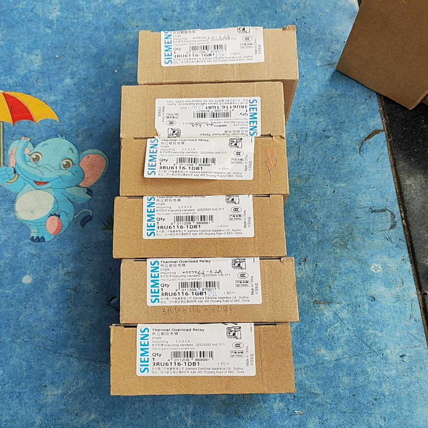 热继电器3RU6116-1DB1询价