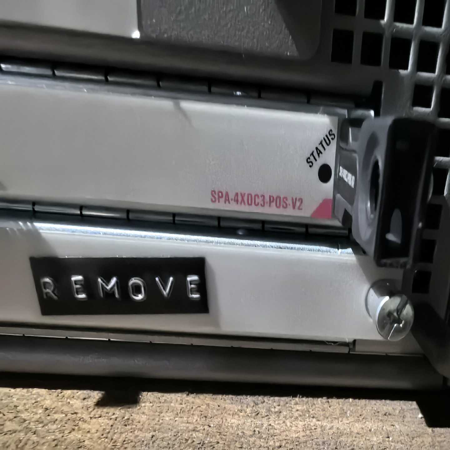 思科CISCOSPA-4XOC3-POS-V2拆机板卡-议价