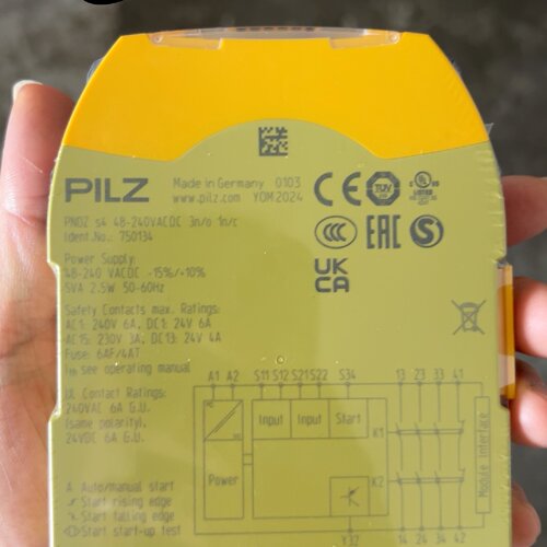 皮尔兹安全继电器S4750134-询