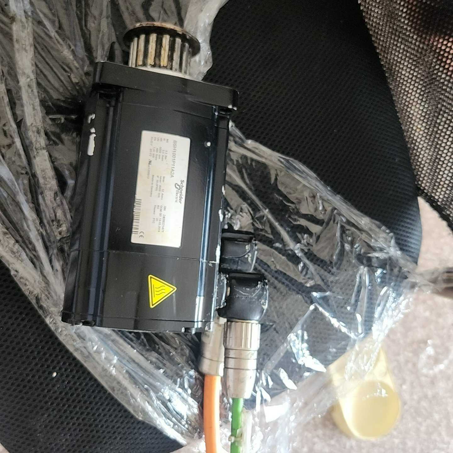 议价施耐德BSH1001P11A2A伺服电机，拆机实物图，功能包