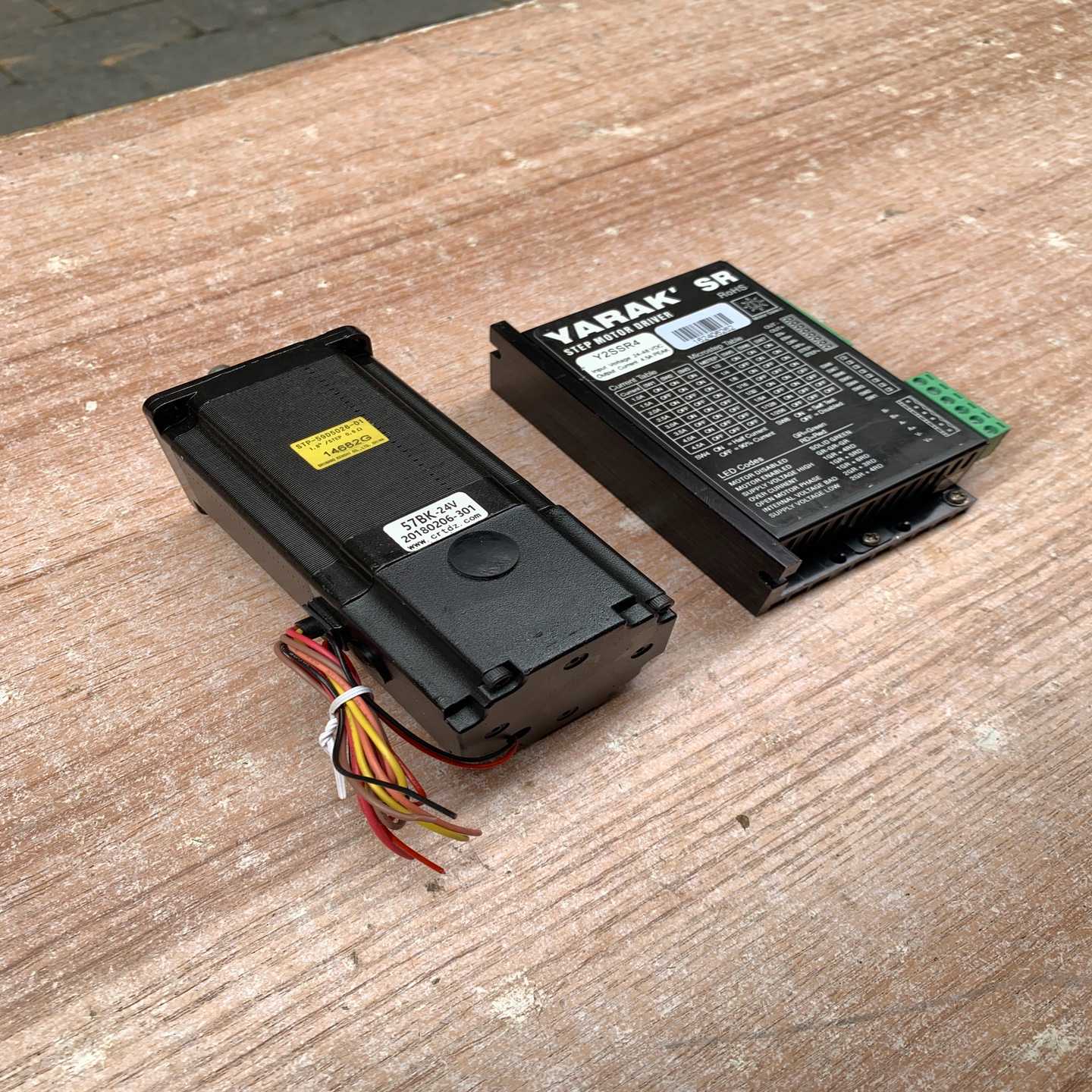 信浓步进电机套装带刹车，驱动信浓Y2SSR4，256细分电流--议价商