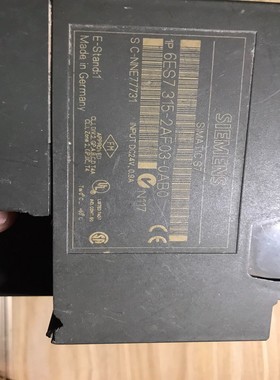 班美萝西门子315-2AF03-0AB0,已通电有显示。拆机--议价商品