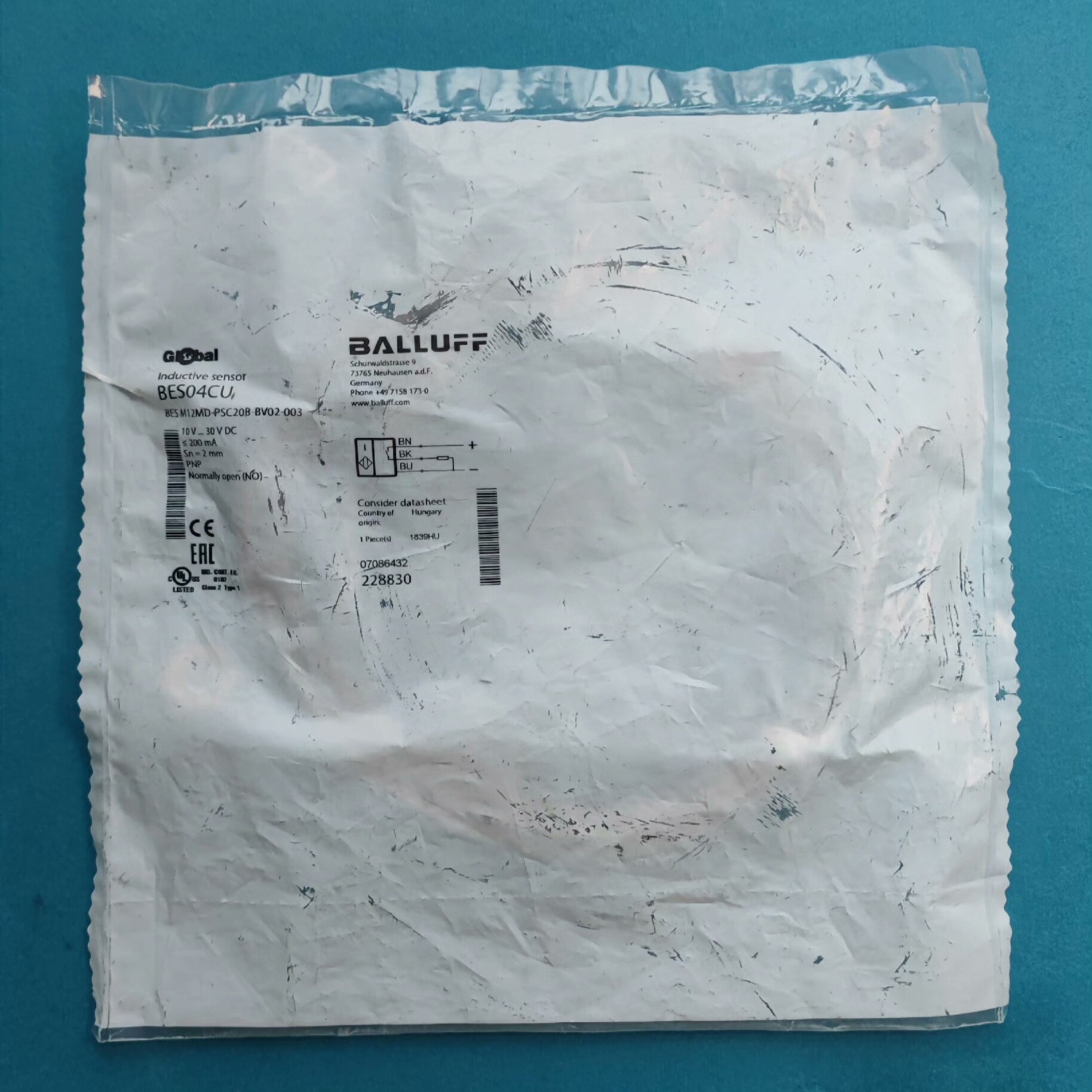 议价BALLUFF传感器BES04CU议价