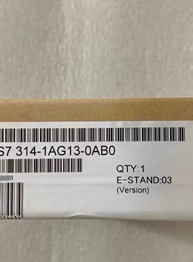 6ES73141AG140AB0西门子300CPU实图议价