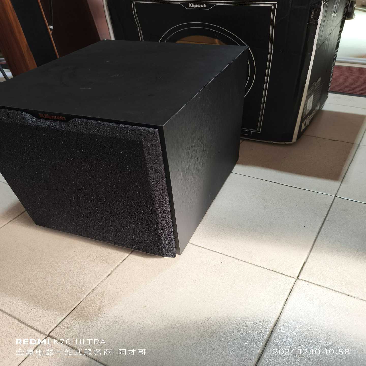 议价杰士KIipsch有源低音炮R-10SWi.正常使用,原装无现货/维修