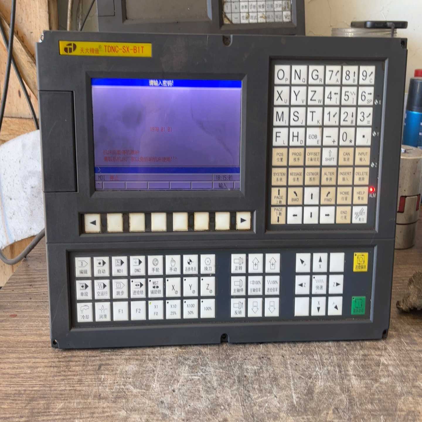 天大精益泰森数控系统TDNC-SX-B1T,一个,拆机,成色--议价商品