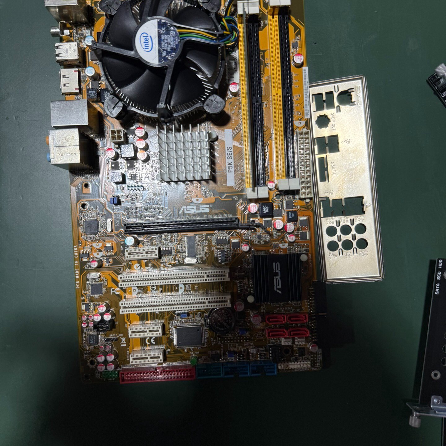 华硕P5K SE/S主板775针DDR2包好实物拍--议价商品